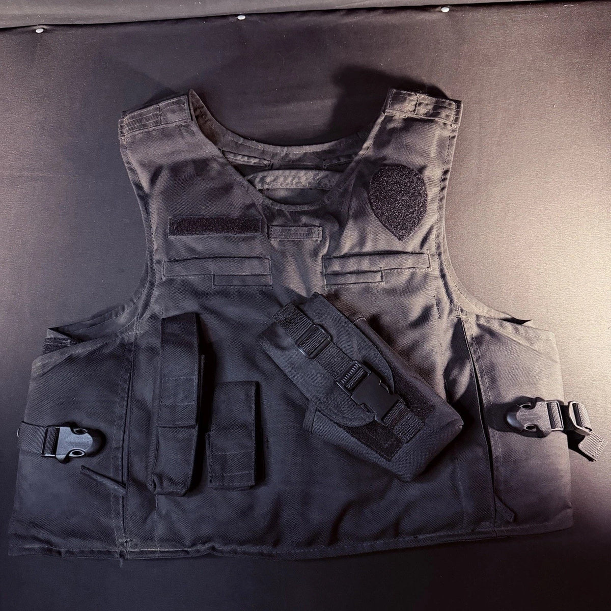 LCS 3A Vest Size Large Tactical Plate Carrier IIIA Ballistic Armor w/Holster
