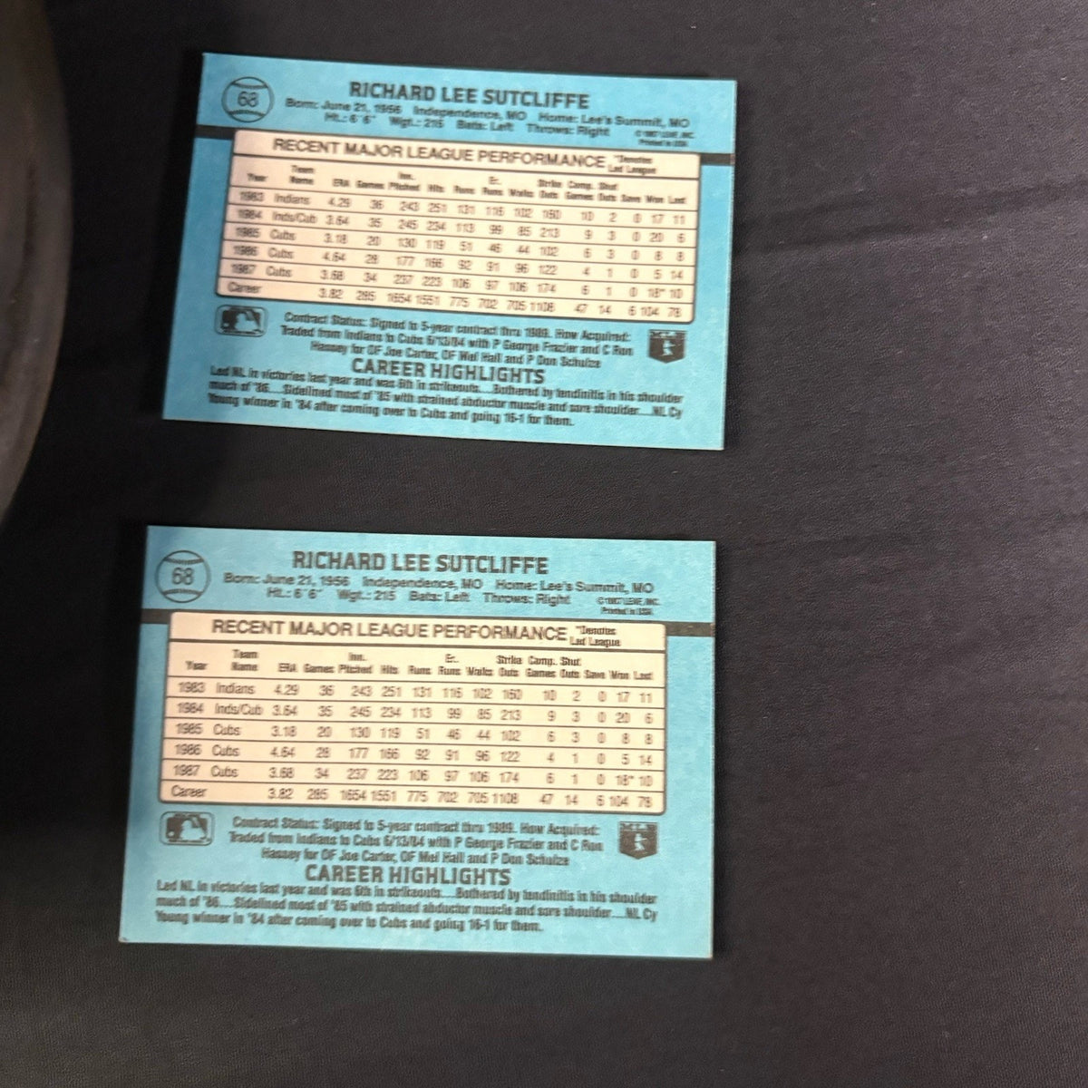 Donruss 1988 Rated Rookies Lot (15) Cards #37,#38,#39,#47,#68 High Grade MLB NM