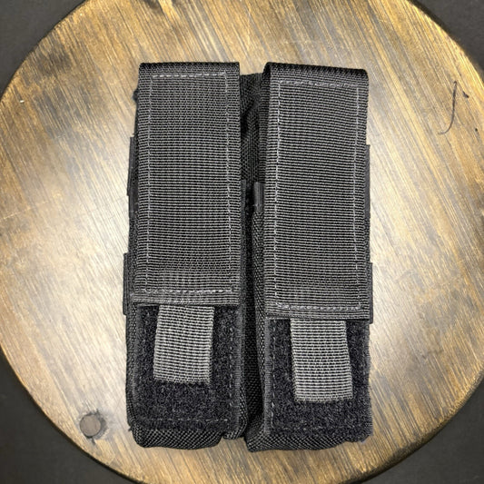 Protech Double Pistol Magazine Pouch TP10A MOLLE w/Retention Clips