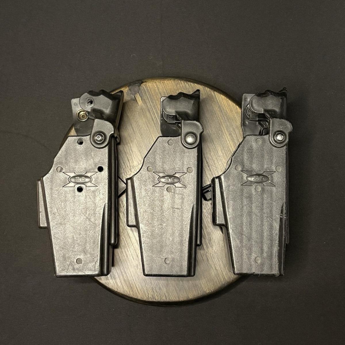 Blade-Tech X26 Taser Holster Right Hand W/ Snap Hood Duty Tactical (Lot Of 3)