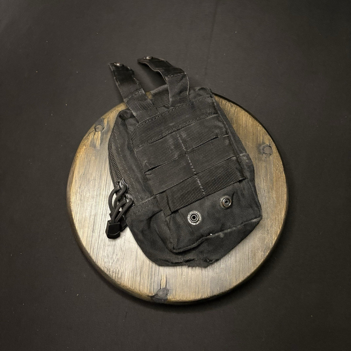 Tactical MOLLE Pouch Size 4.5"x 6.5" Black Nylon