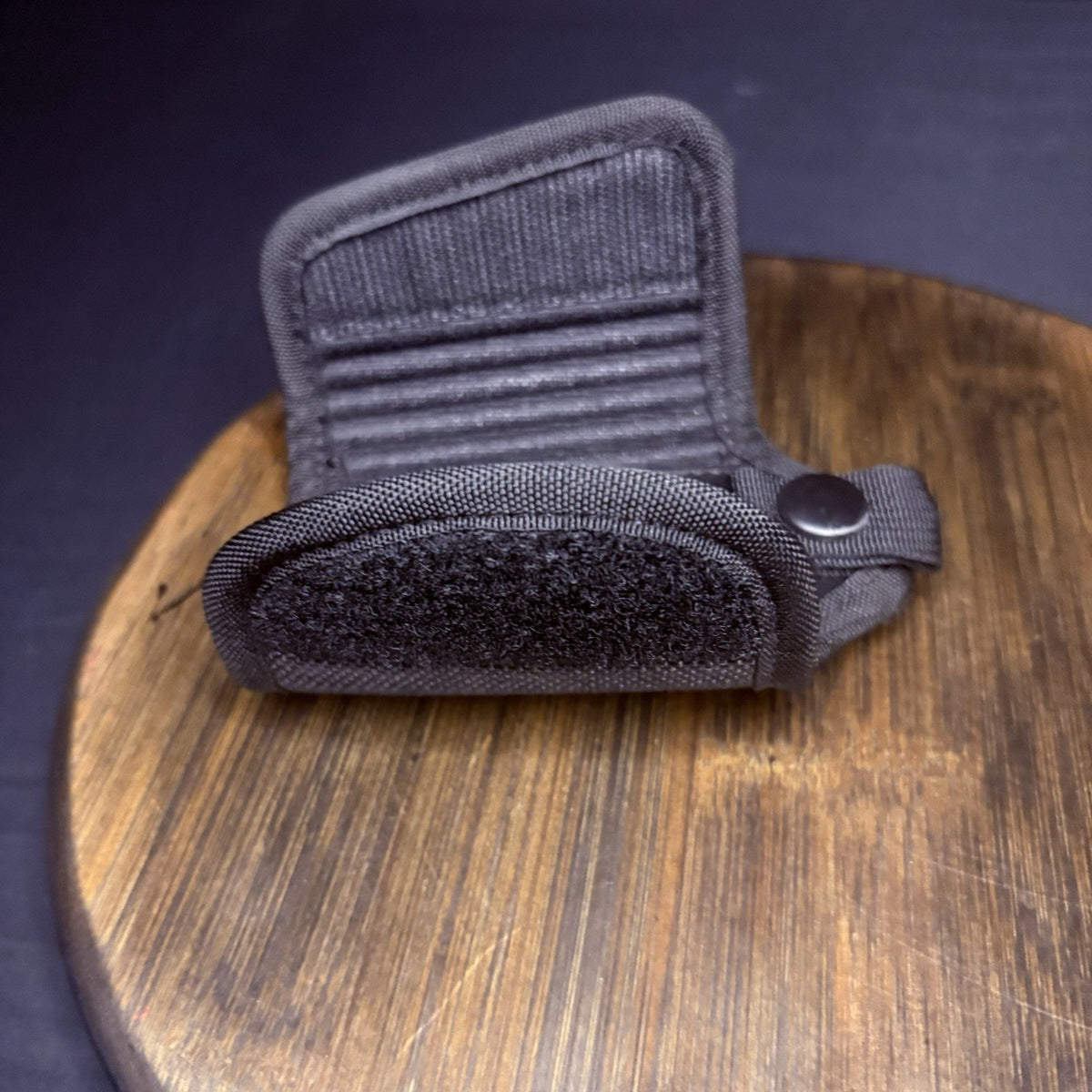 Bianchi Key Ring Keeper Pouch AccuMold Elite 7916 Plain Black Nylon