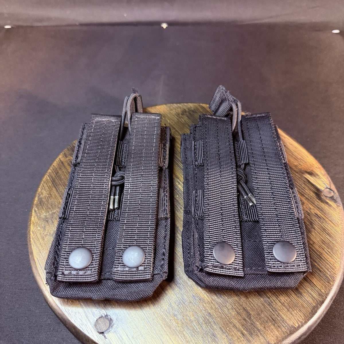 USA Made M4 Single Magazine Pouch MOLLE Black Nylon Lot Of 2
