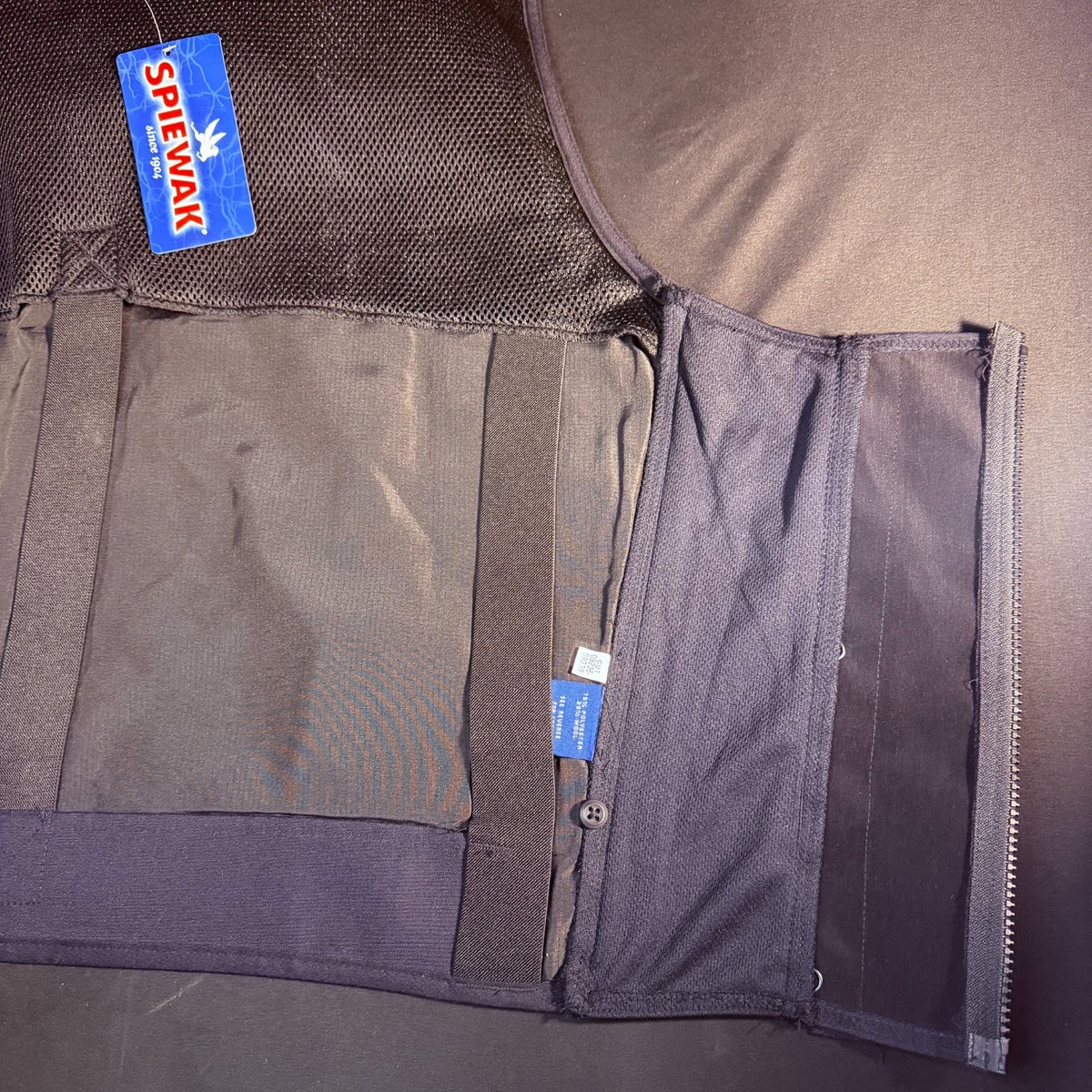 Spiewak Tactical Vest Size 2XL Long Dark Navy Soft Armor Carrier NO ARMOR