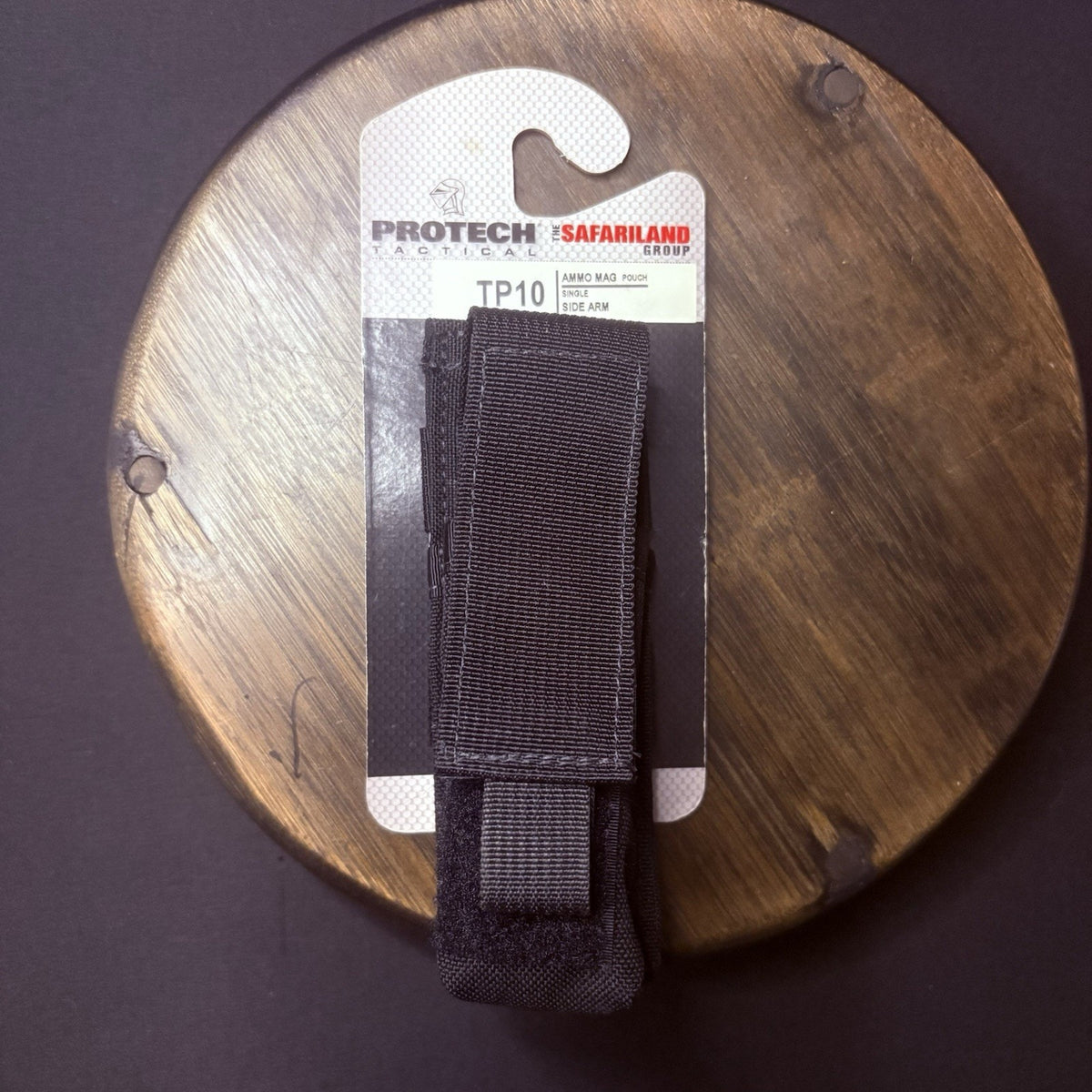 Protech Single Magazine Pouch TP10 Side Arm Ammo MOLLE w/ Retention Clip