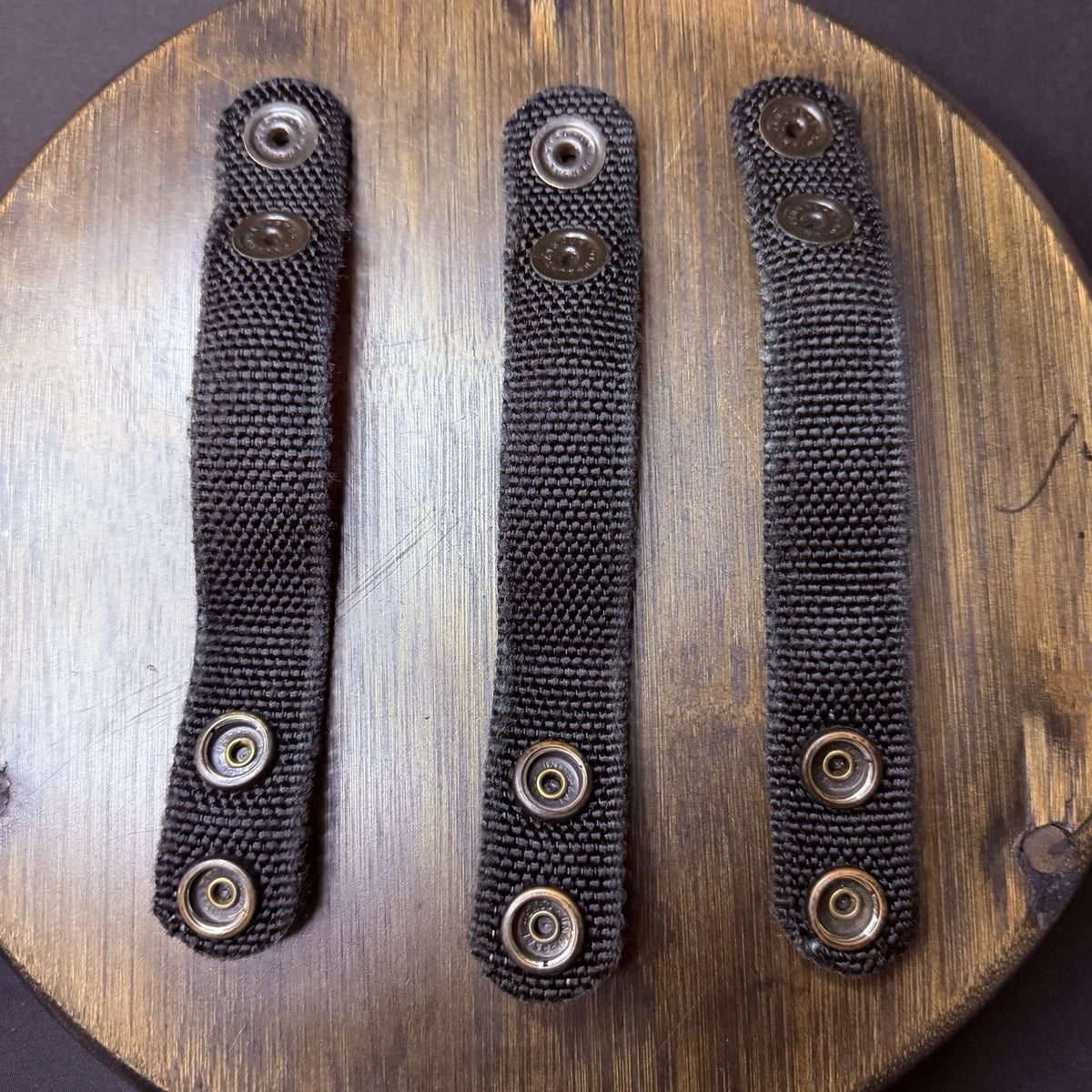 Bianchi Belt Keeper Patrol Tek Nylon 6.5” For Duty Belts Lot Of 3 Black Keepers