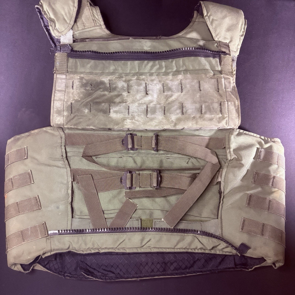 Protech 3A Tactical Carrier Size XL Vest Overlap Chest IIIA Shoulder Armor