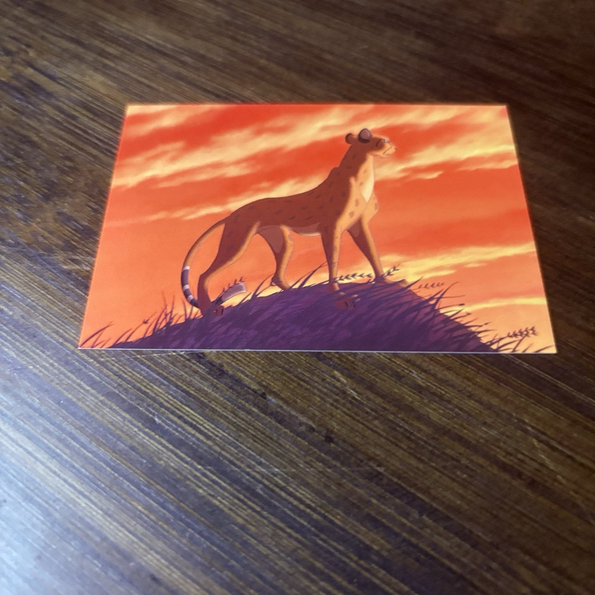 1994 SkyBox The Lion King #02 Series 1 & 2 "Animals And Birds Stir" High Grade