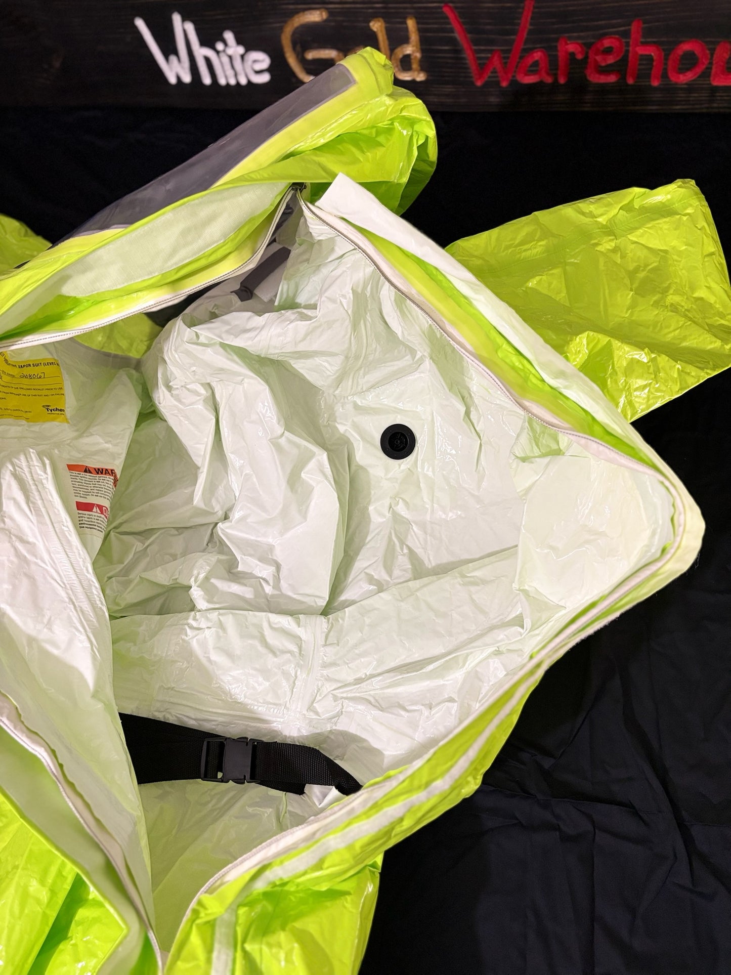 Dupont TK554 Tychem Commander Level A Suit