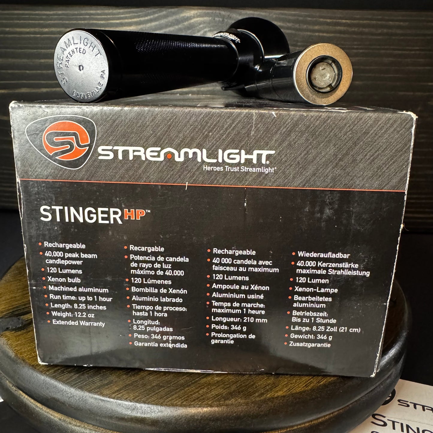Streamlight Stinger HP Flashlight with Battery
