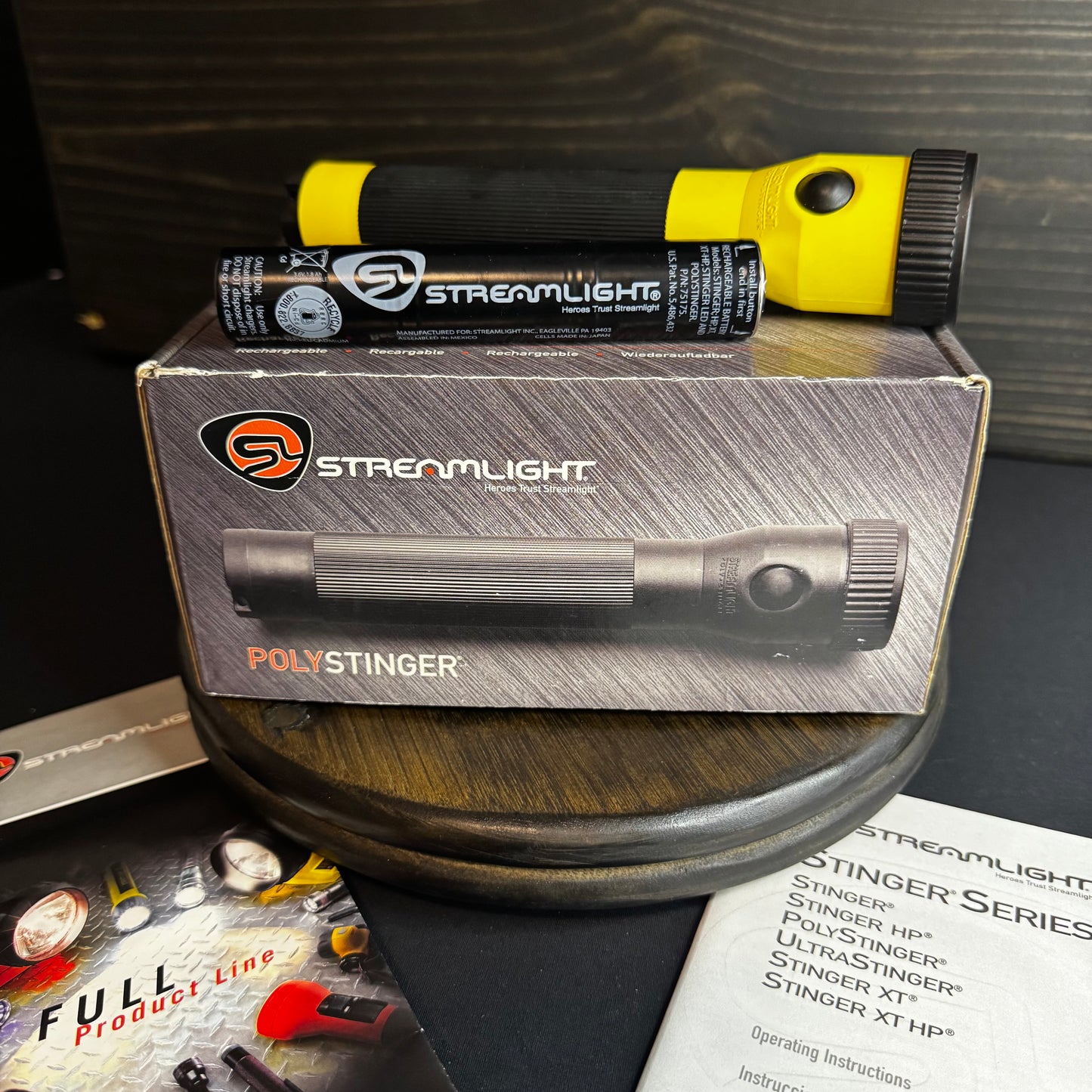 Streamlight Polystinger Flashlight with Battery