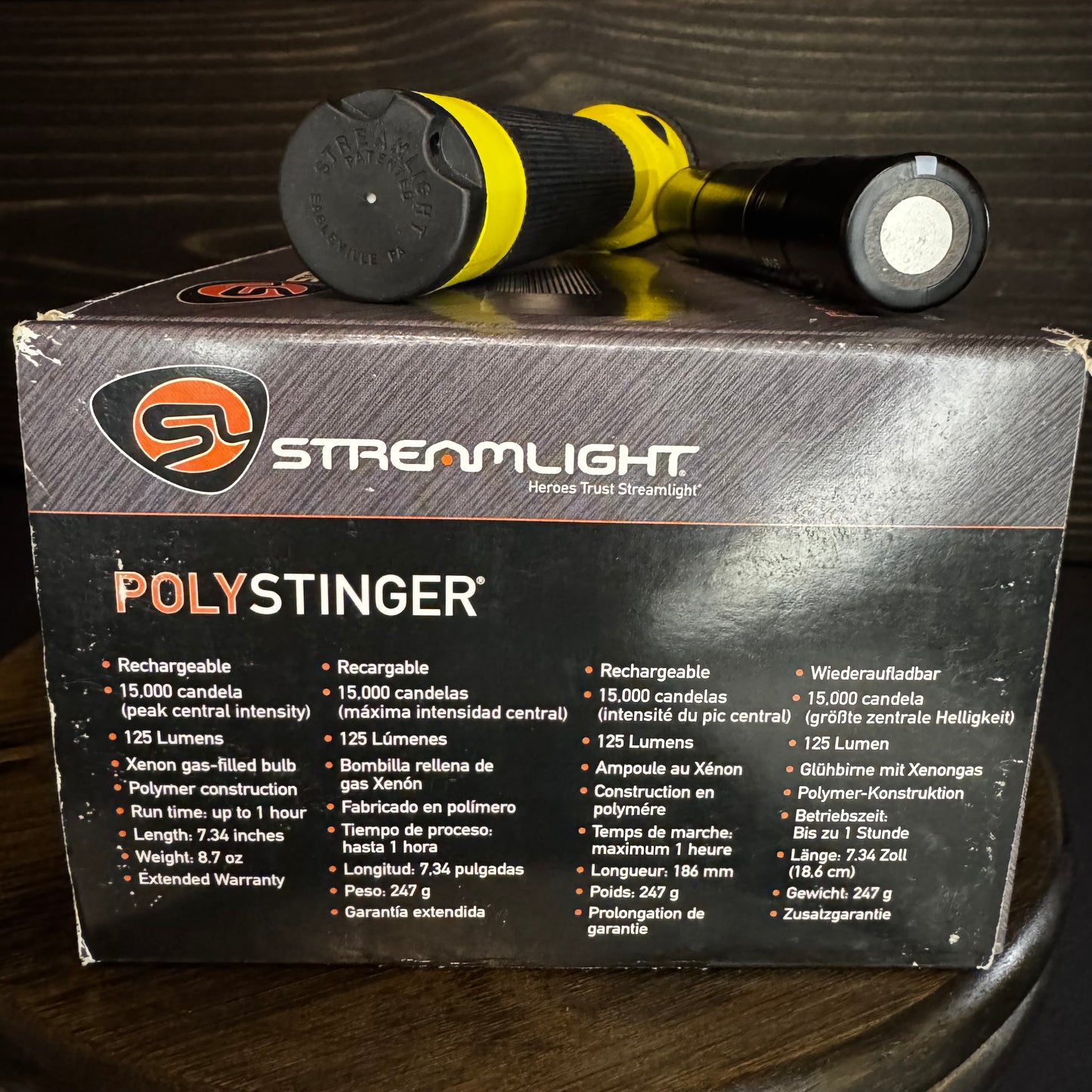 Streamlight Polystinger Flashlight with Battery