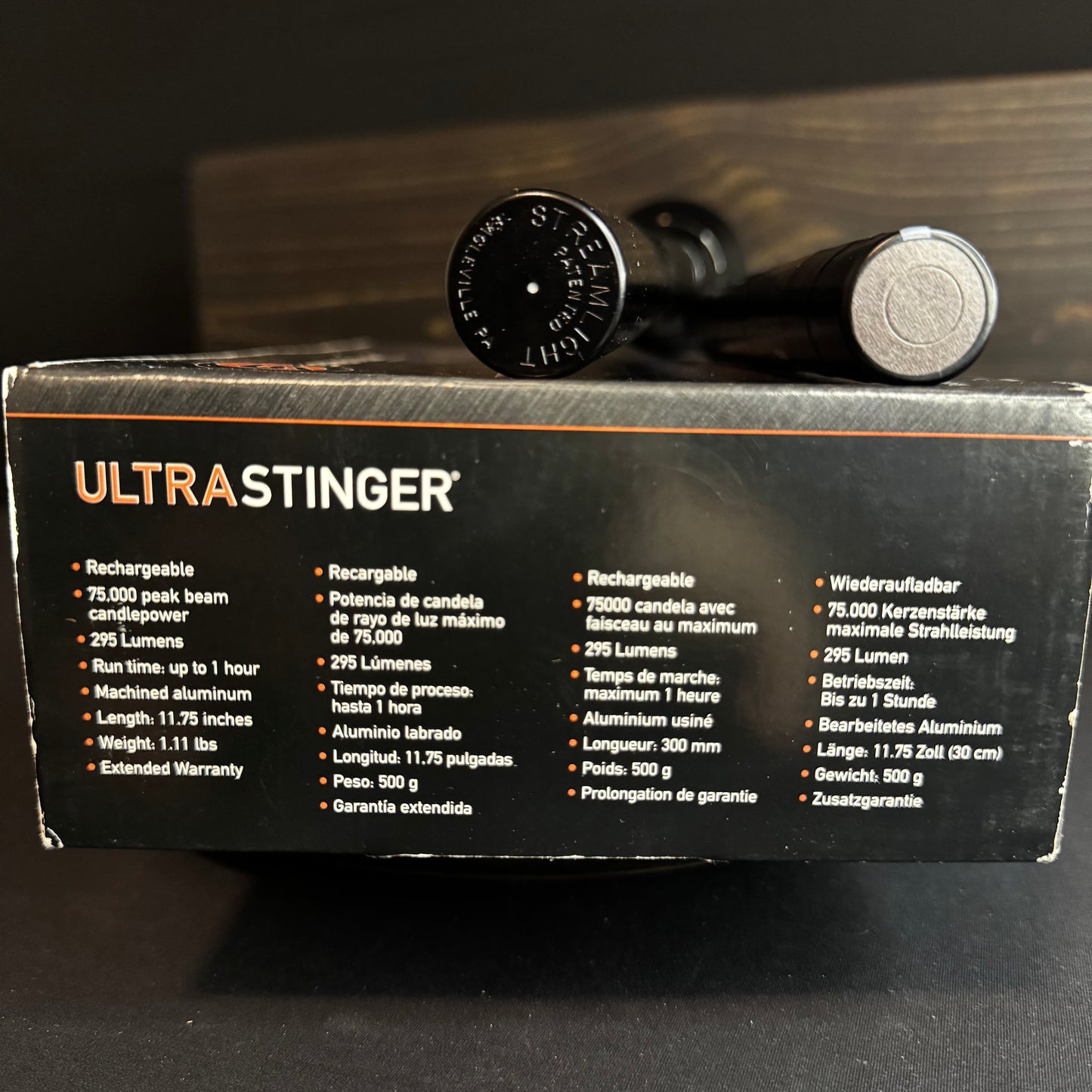 Streamlight UltraStinger Flashlight With Battery