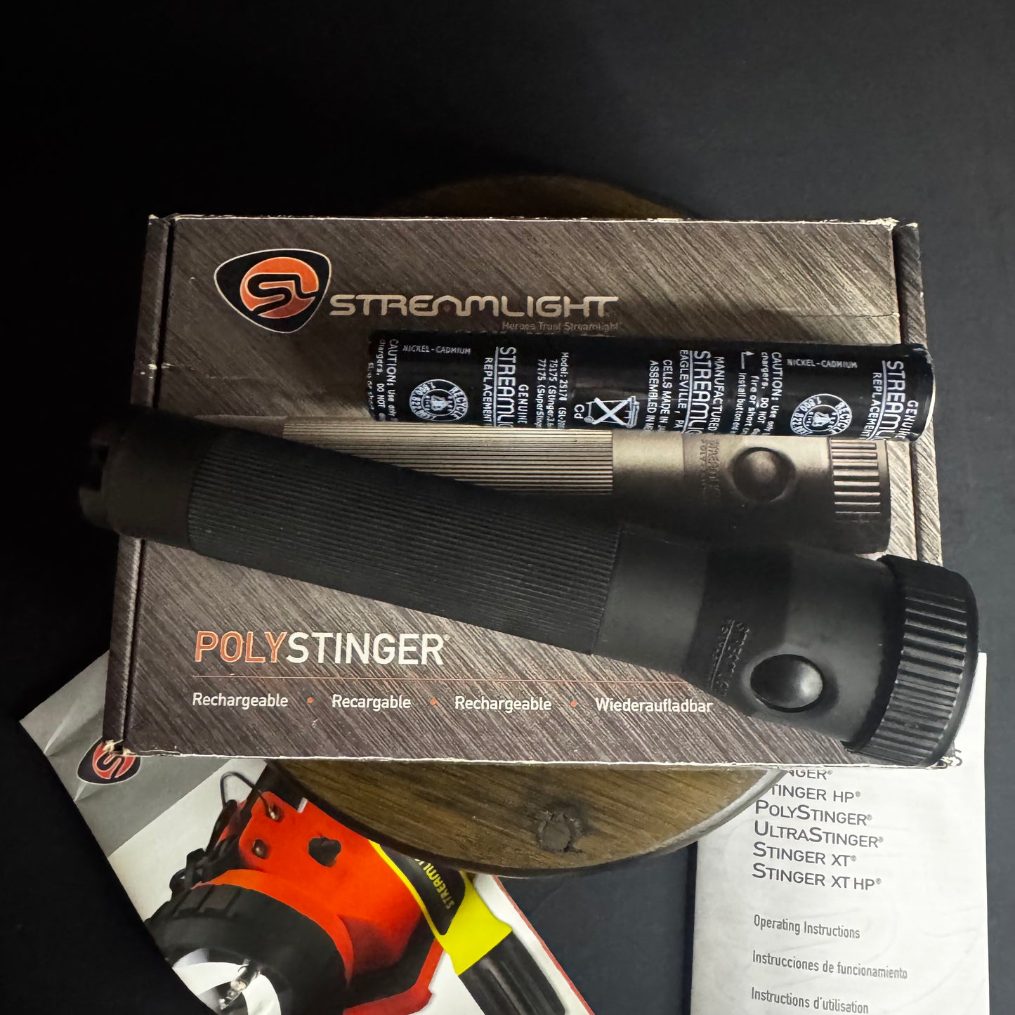 Streamlight Polystinger Flashlight with Battery