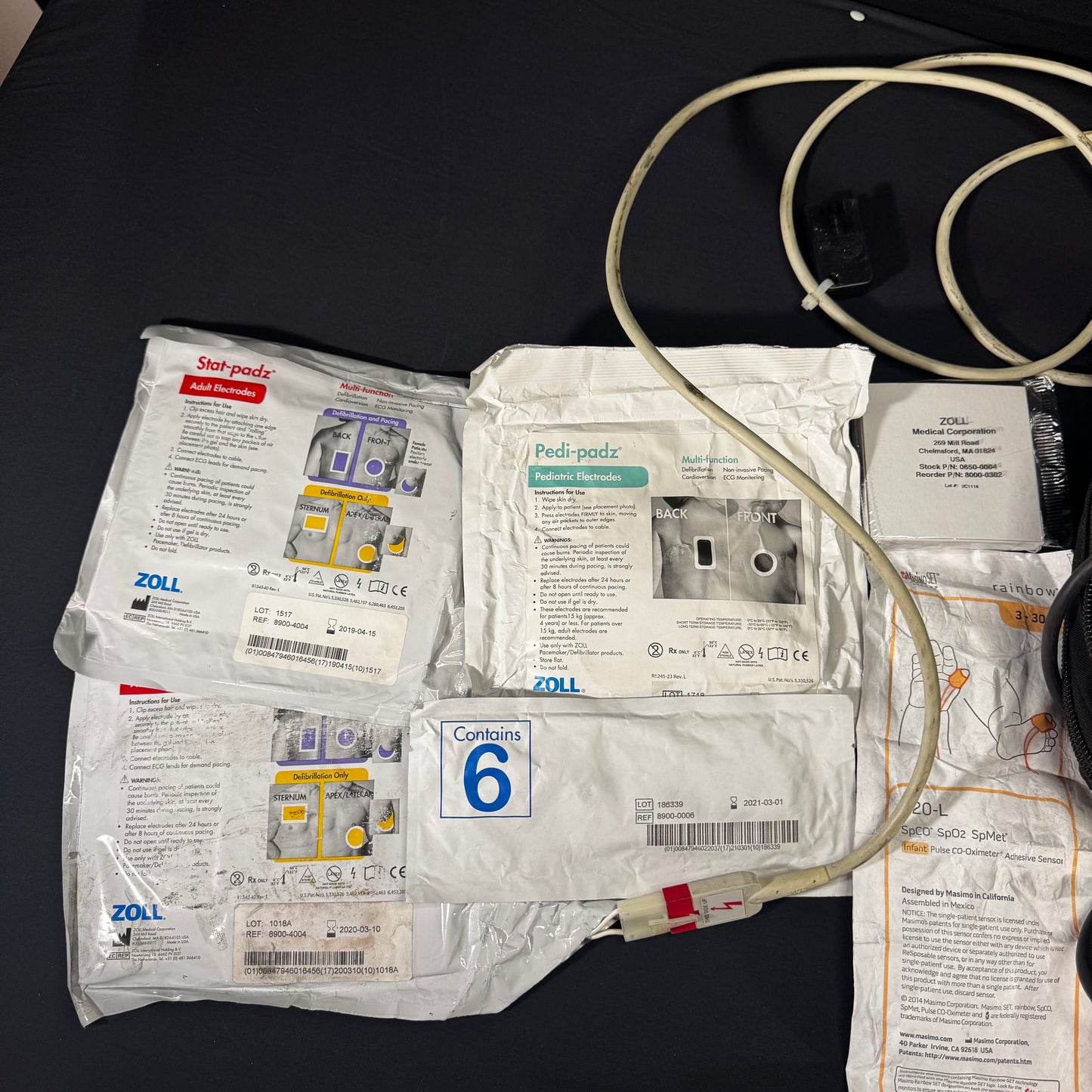 Zoll E-Series Defibrillator w/EMS Case full of Accessories!