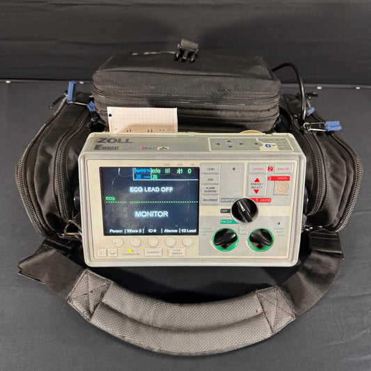 Zoll E-Series Defibrillator w/EMS Case full of Accessories!