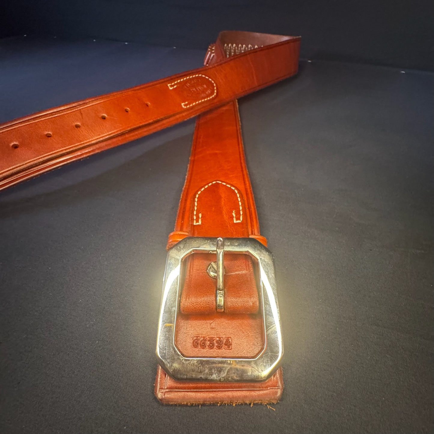 El Paso Saddlery Co. Leather Cartridge Belt – Western Style, Handcrafted, High Quality