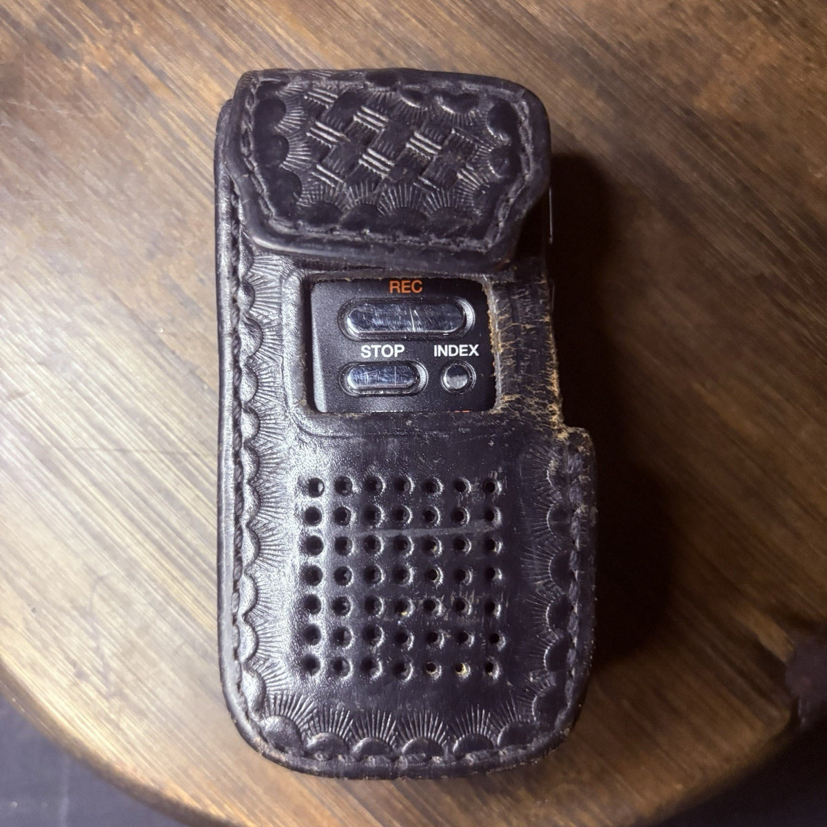 Olympus Puma Voice Recorder w/ Aker Leather Holster, Dictation