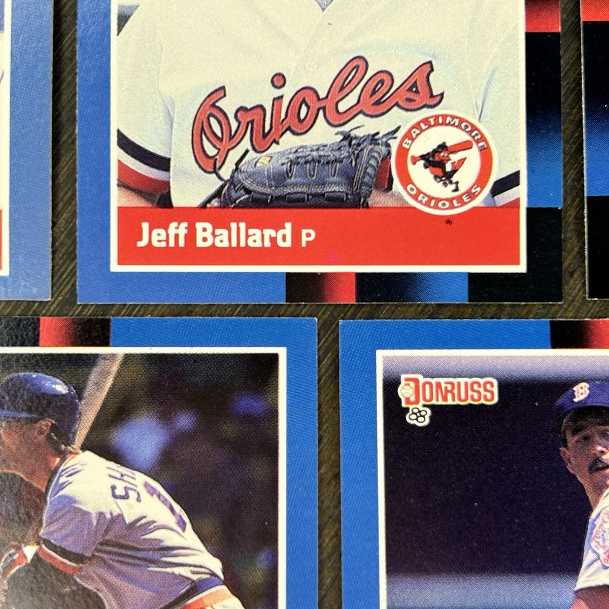 Donruss 1988 High Grade Cards #128, #520, #521, #522, #523 MLB Baseball (Lot 5)