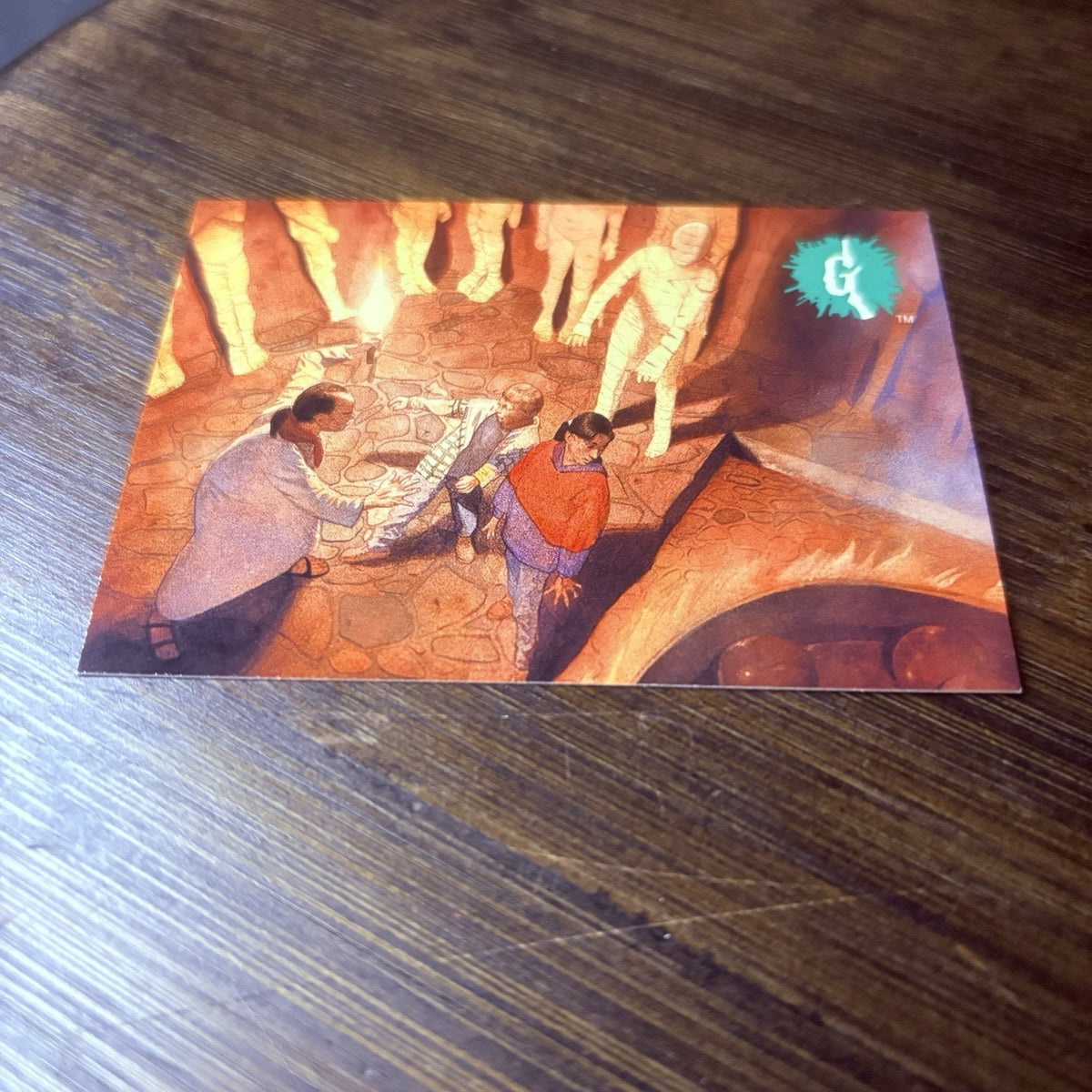 1996 Goosebumps Boiling Bath #15 High Grade Topps Trading Card, See Photos