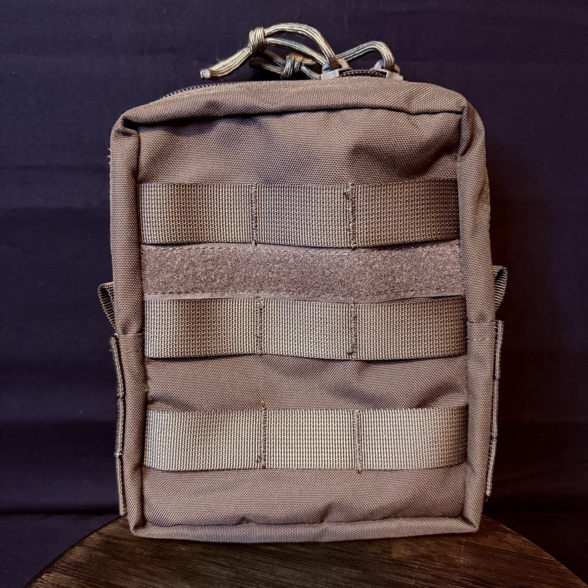 AGM Utility Pouch Tactical Gear Bag Size 7x8 Brown/ Green Military Optics Bag