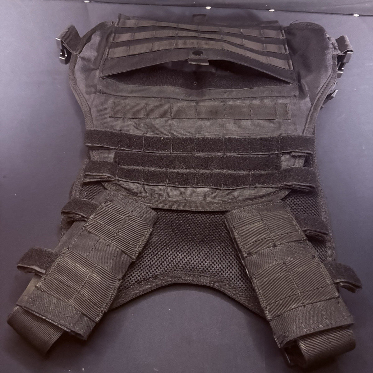 Protech Plate Carrier Vest 10"X 12" Size: Adjustable Black MOLLE