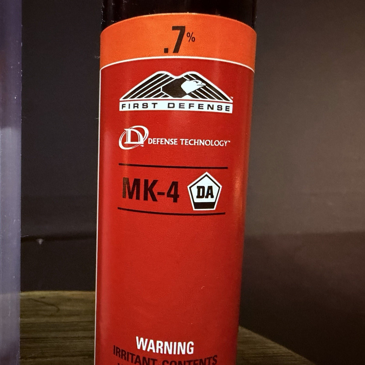 First Defense Mace MK-4 Pepper Spray OC .7% Solution 20-25 Stream Bursts
