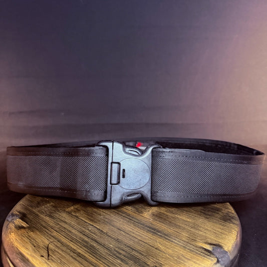 Bianchi Duty Belt 28"- 34" Accumold 7210 Black Nylon Cop-Lok Buckle 2.25"
