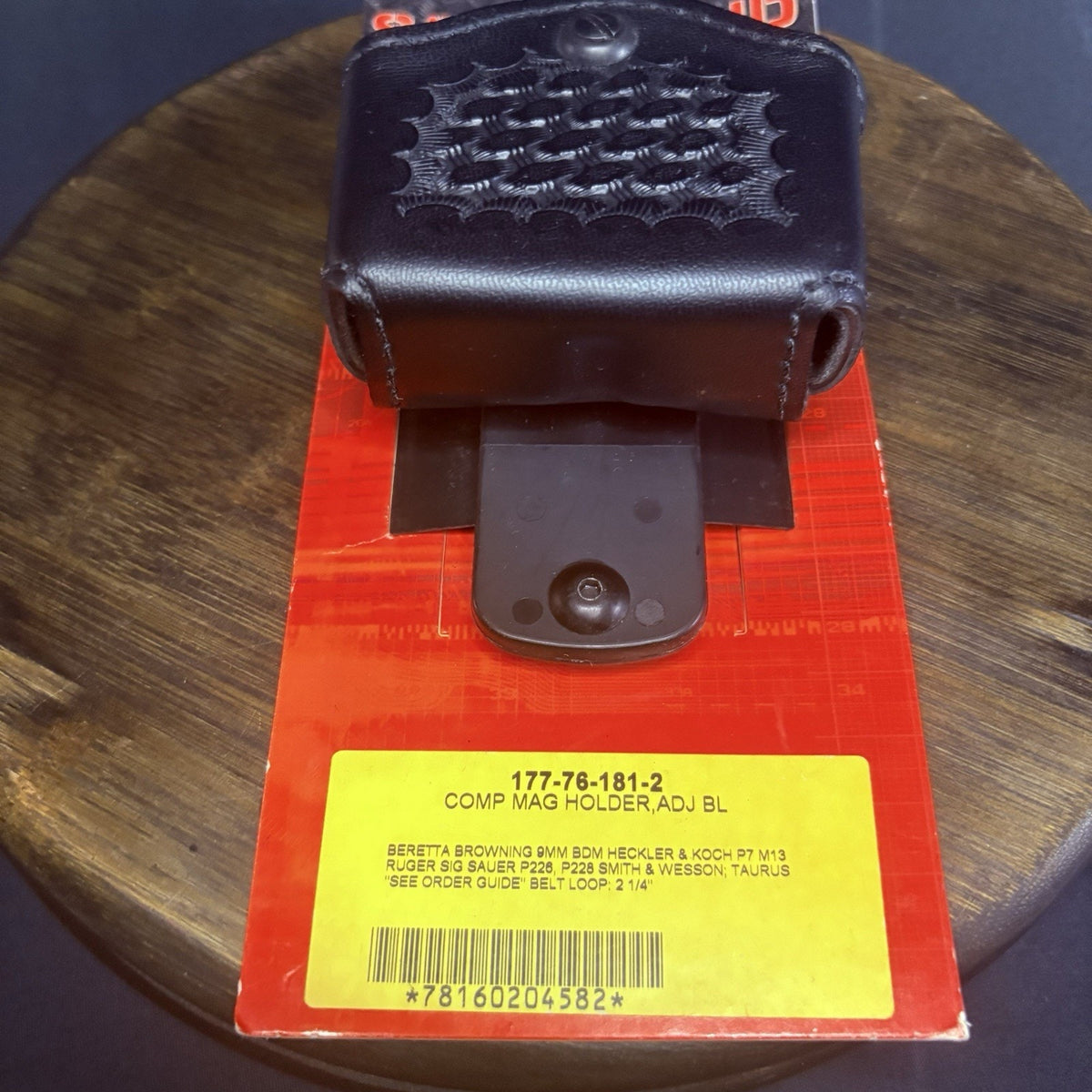 Safariland 177 Double 9mm Competition Magazine Pouch Beretta, HK, Sig, S&W