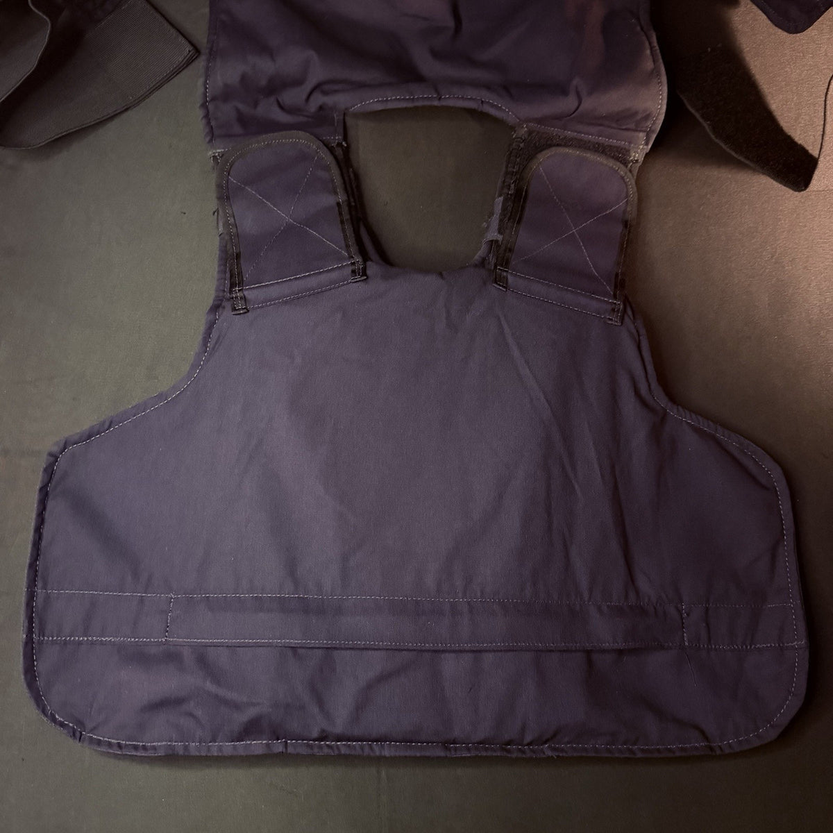 ABA Plate Carrier Vest Size Women's Large Dark Navy Pockets Female Duty Uniform