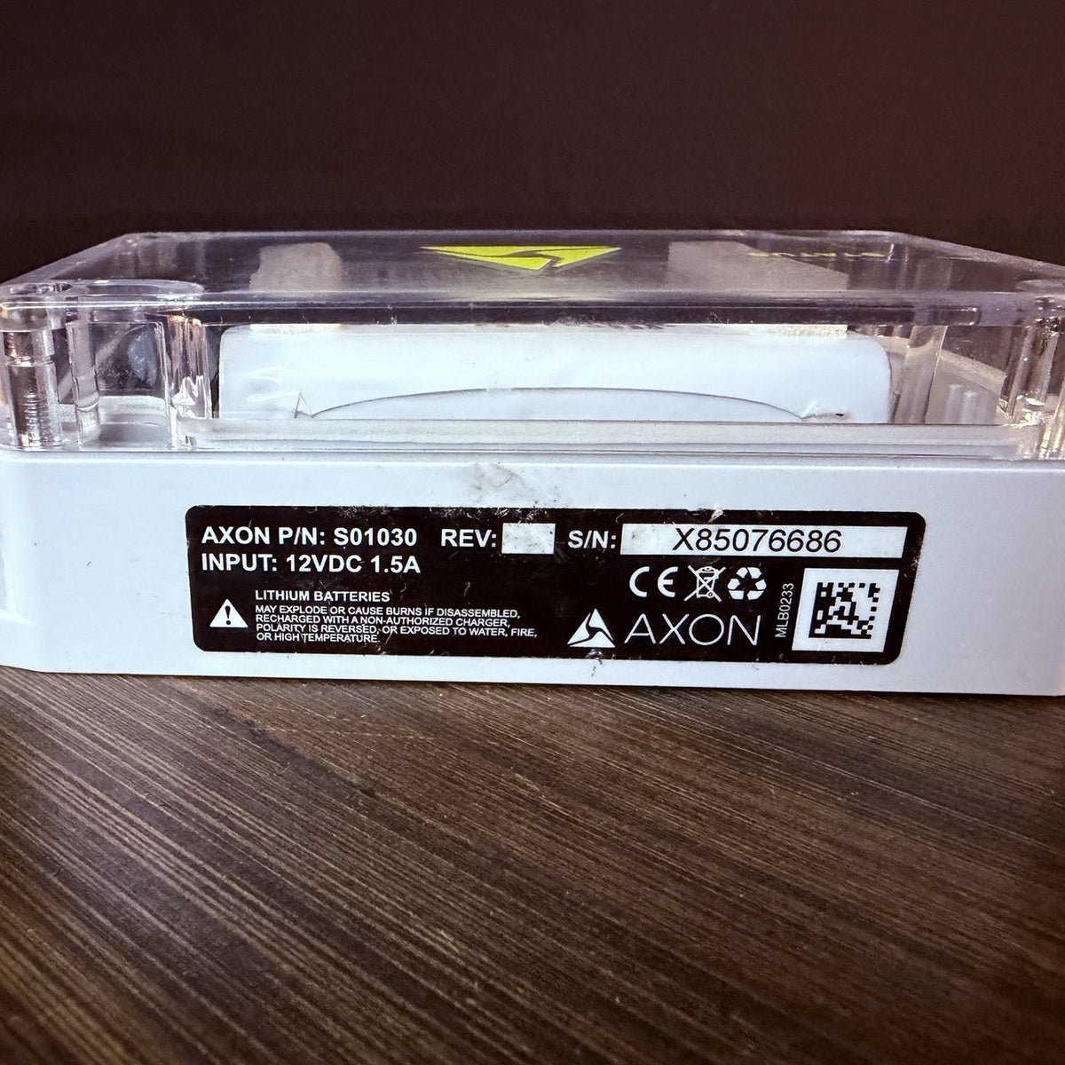 Axon Fleet 2 S01030 Dash Camera System Power Unit