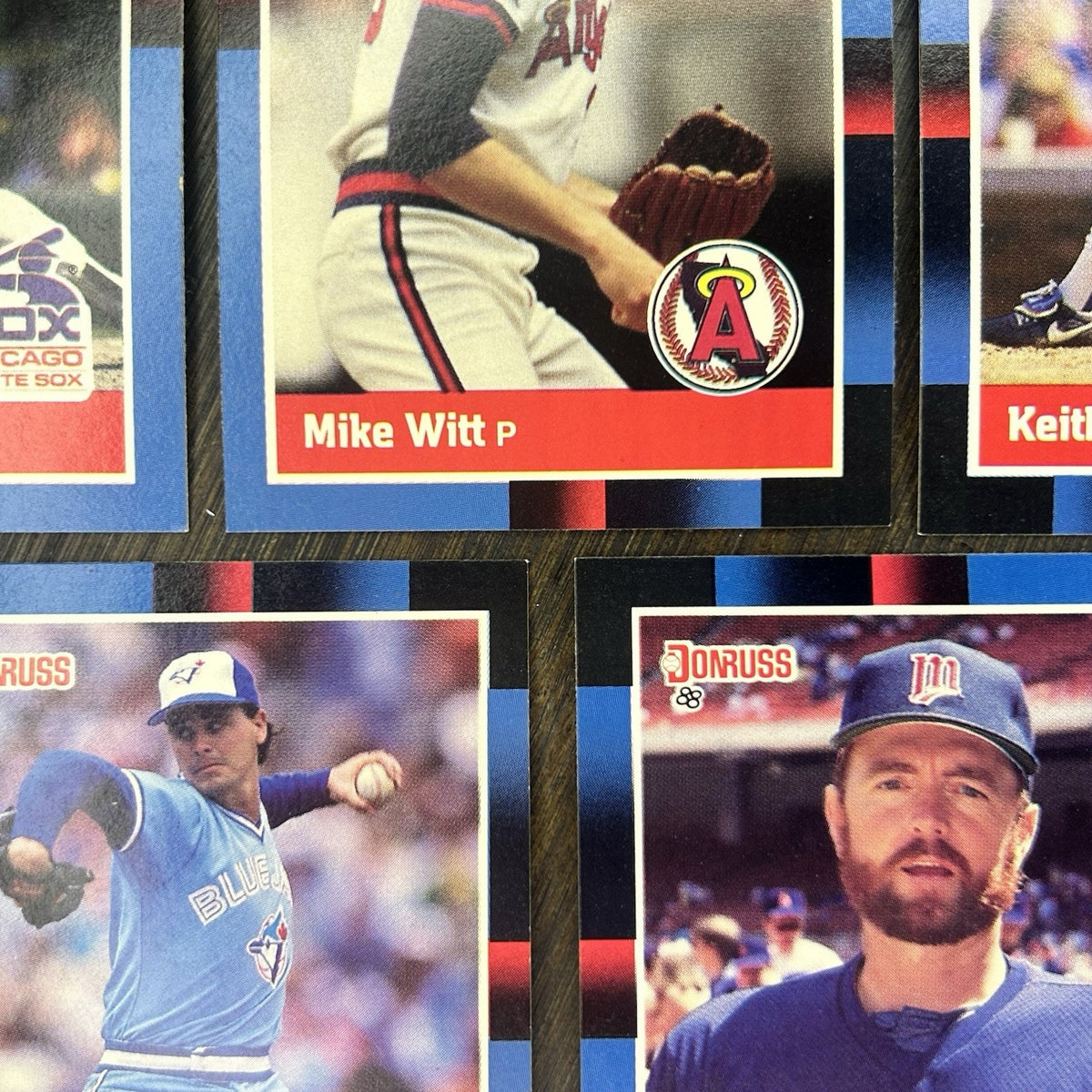 Donruss 1988 High Grade Cards #87, #86, #201, #72, #71 MLB Baseball (Lot Of 5)