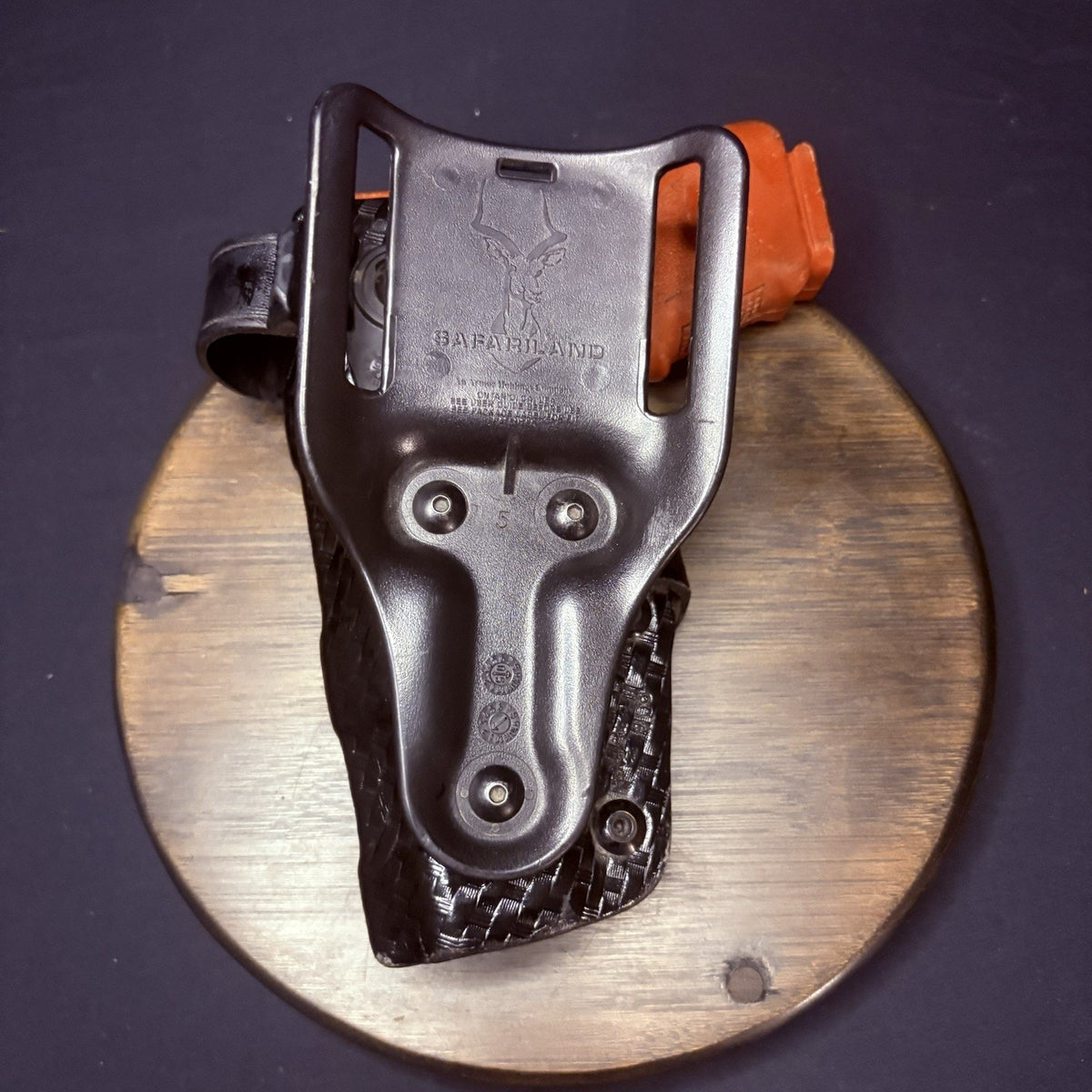 Safariland Glock 17/22 Duty Holster Right Hand Basketweave