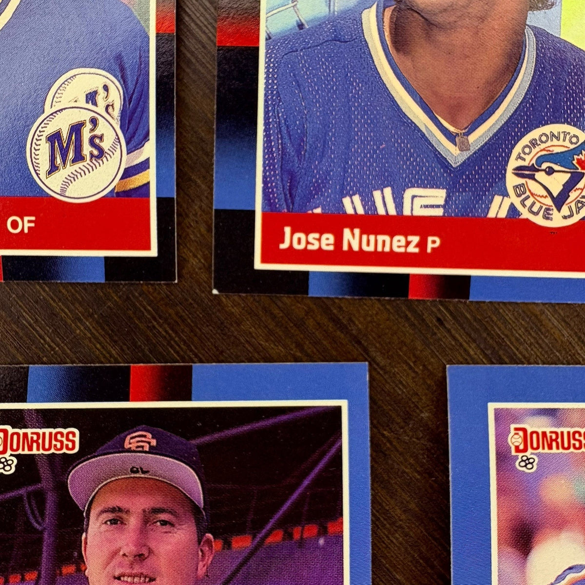 Donruss 1988 High Grade Cards #610, #611, #612, #613, #614 MLB Baseball (Lot 5)