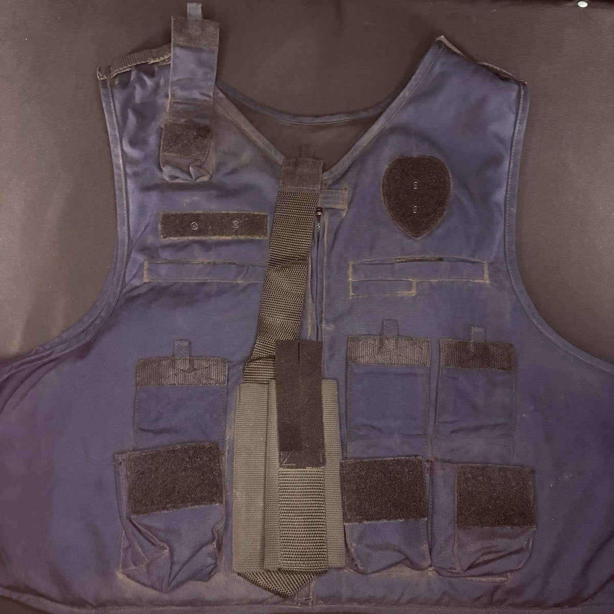 American Body Armor 3A Tactical Carrier Size Large Blue w/Pouches IIIA Ballistic