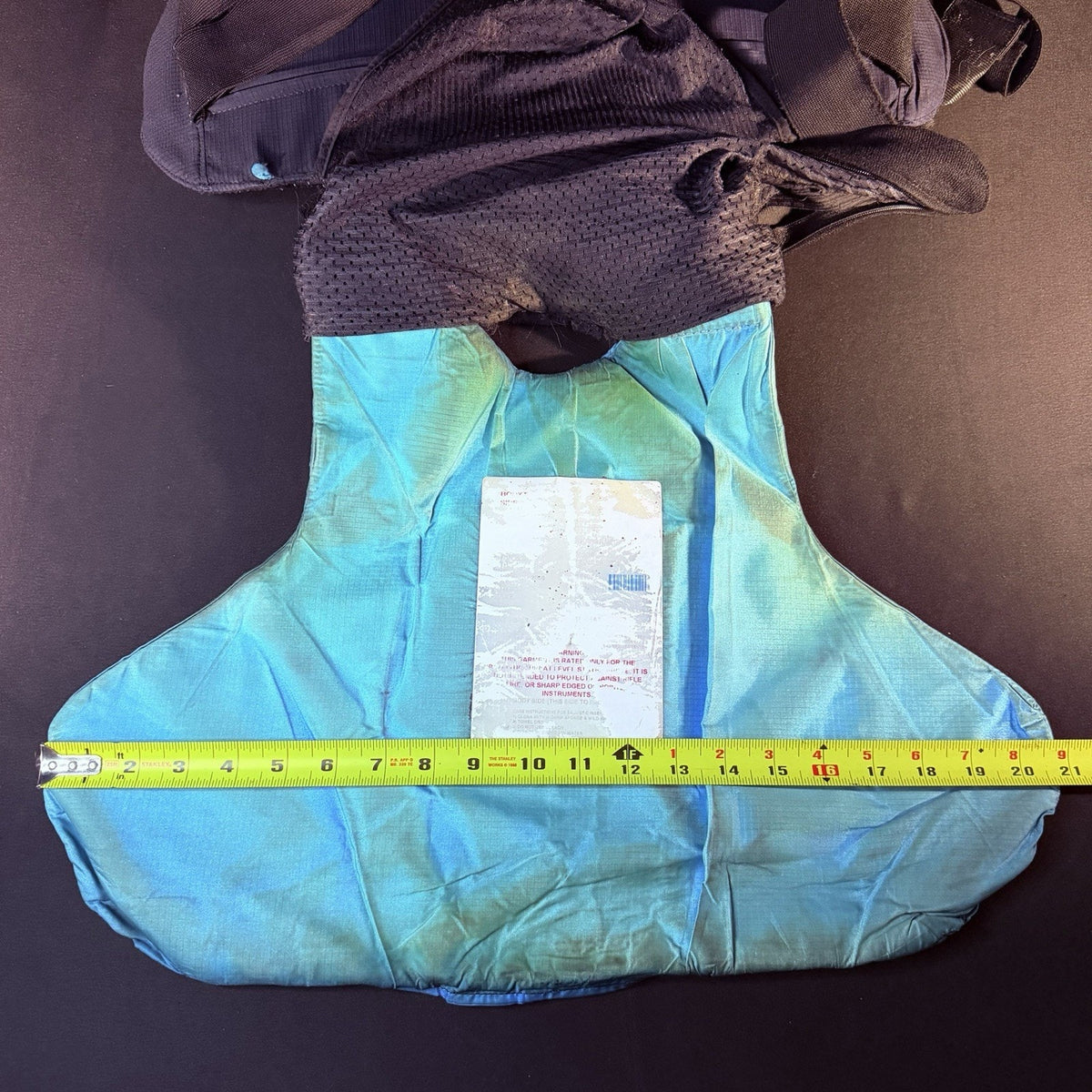 American Body Armor Vest Ballistic Level 2 II Size Medium Bulletproof, No Labels