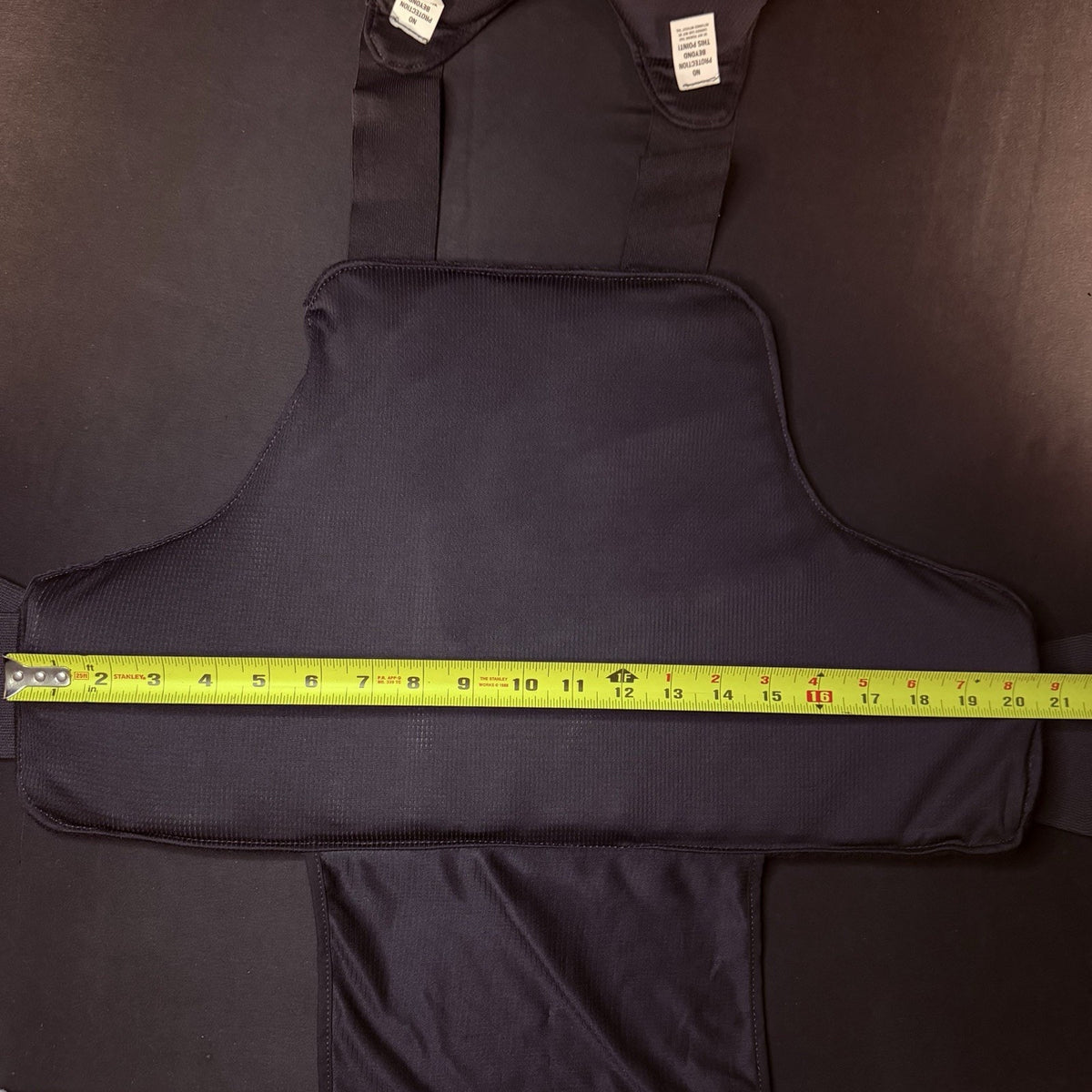 ABA Women's Level 2 II Vest Size Small Concealable Black Ballistic Body Armor