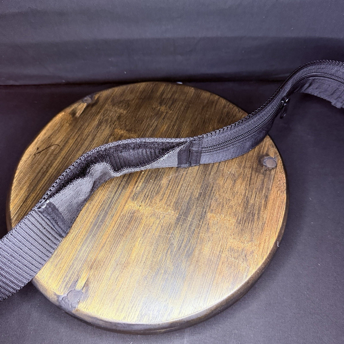 5 Star Tactical HIPS Belt 3 Hidden Pockets Size Small Black Metal Buckle 1.75"