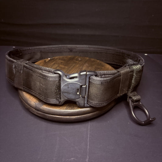 Bianchi Nylon Duty Belt 7200 Size 34"-40" w/ Inner Belt & Baton Ring Holster