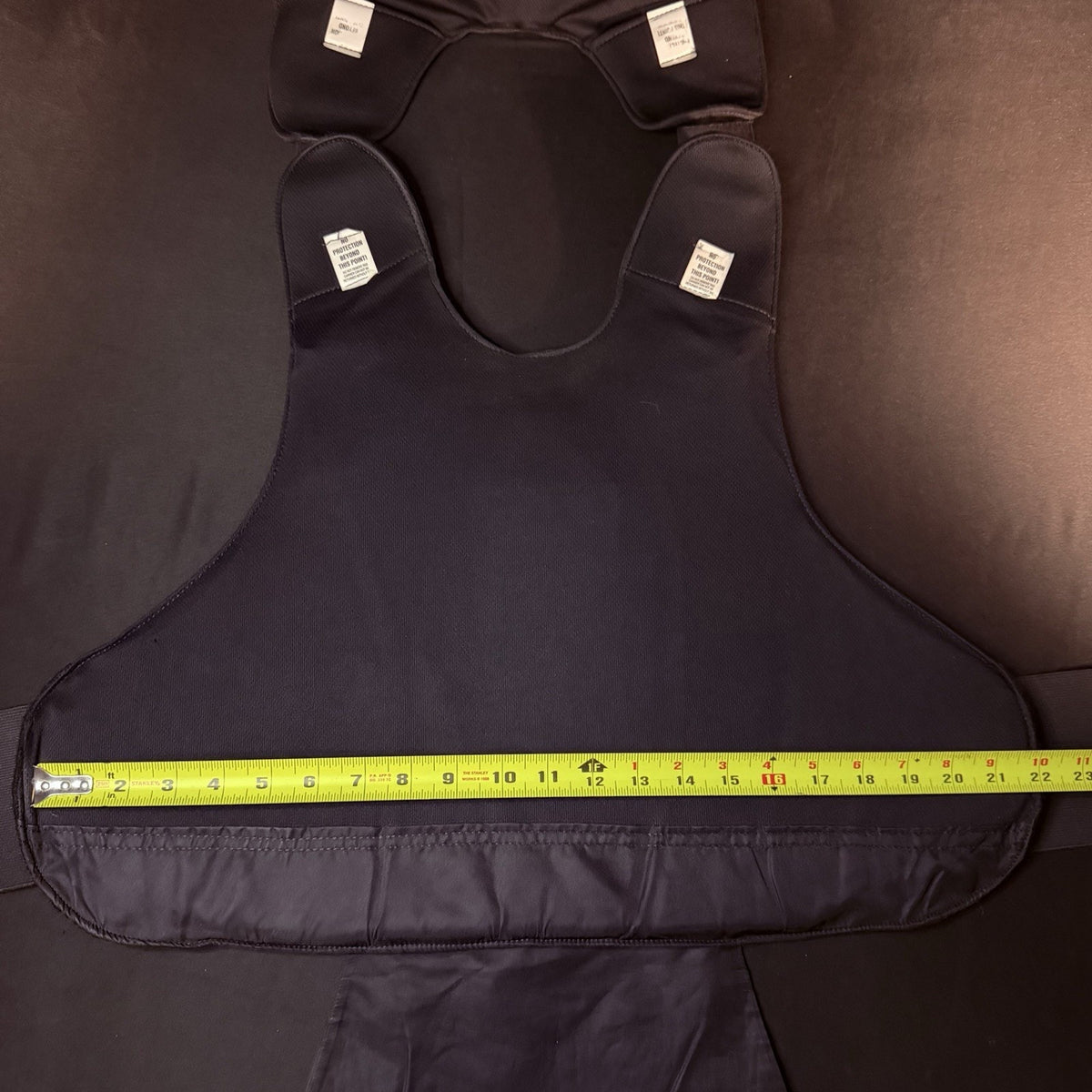 Armor Express Level 2 II Vest Size Large Black Bulletproof Concealable Ballistic