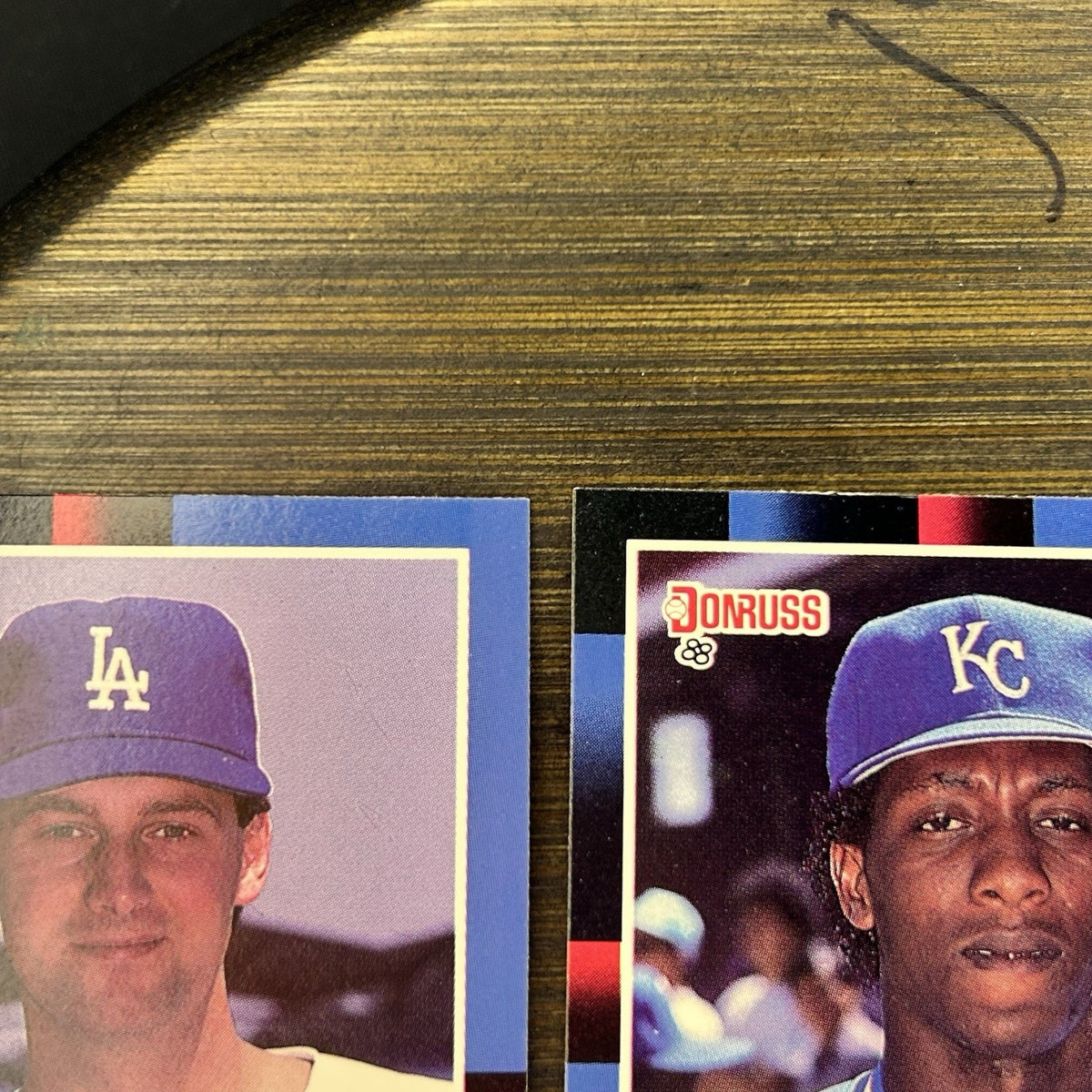 Donruss 1988 High Grade Cards #587, #589, #588, #568, #569 MLB Baseball (Lot 5)