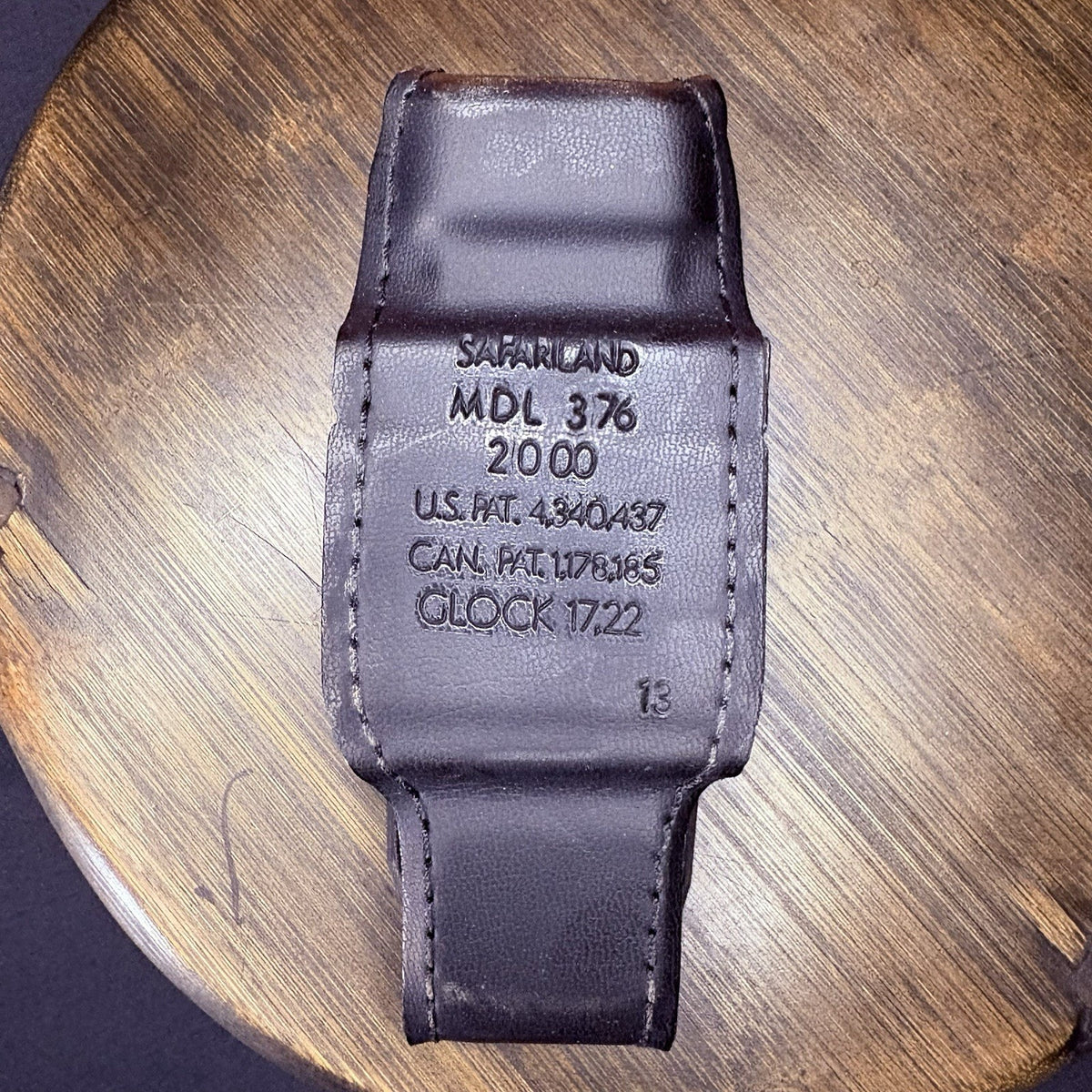 Safariland GLOCK Magazine Pouch Single Glock 9mm .40 .45 Leather Carrier 376-83