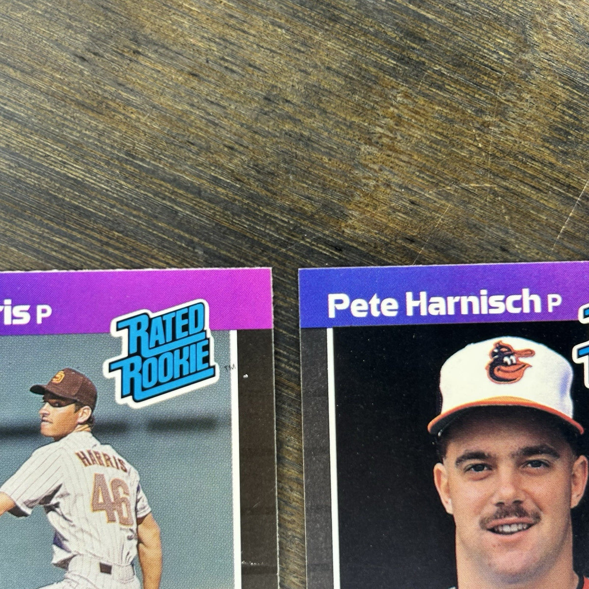 1989 Donruss #43 #34 #44 Rated Rookie Card (Lot Of 3) MLB Baseball Trading Cards