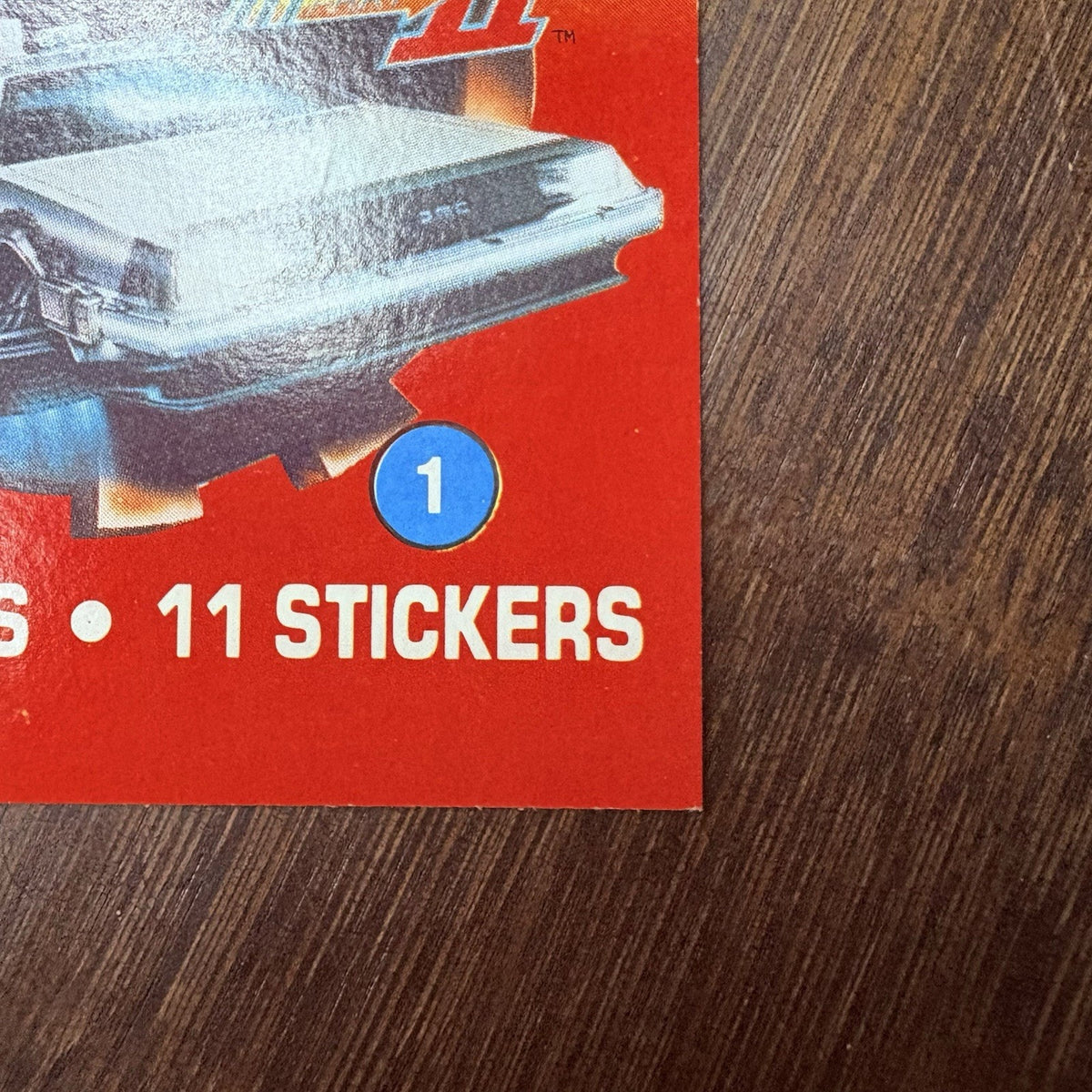 Back To The Future 2 1989 Topps #1 Title Card Will Grade High, See Photos