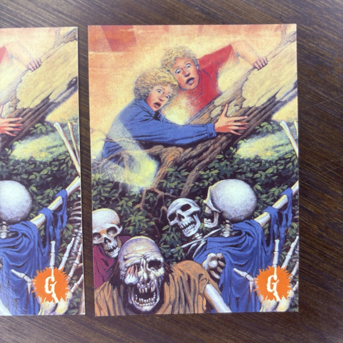 1996 Goosebumps #3 Death of the Living Dead Lot Of (2) High Grade Topps Card