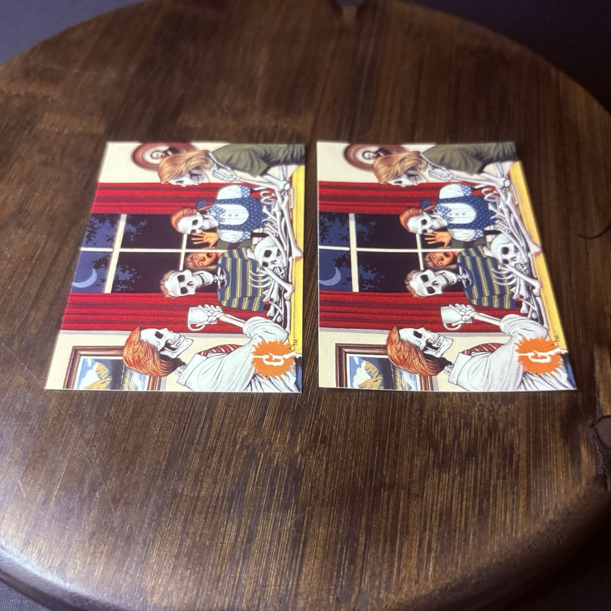 1996 Goosebumps Amanda's Dream Lot Of (2) High Grade Topps Trading Cards