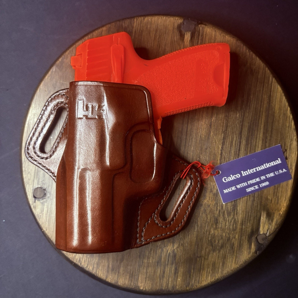 Galco H&K Concealable Holster Premium USA Made Leather LH OWB (P2000SK Compact)