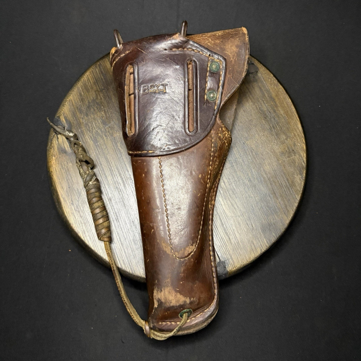 Boyt M1916 Holster US Military 1911 Marked 1942 Vintage Leather WWII