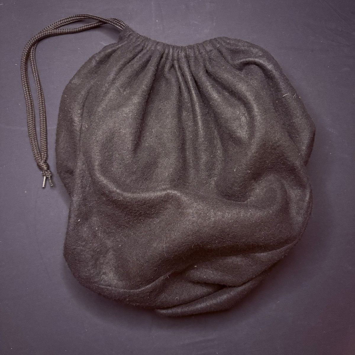 Helmet Case Soft Cloth Bag for Helmet w/ Drawstring Black