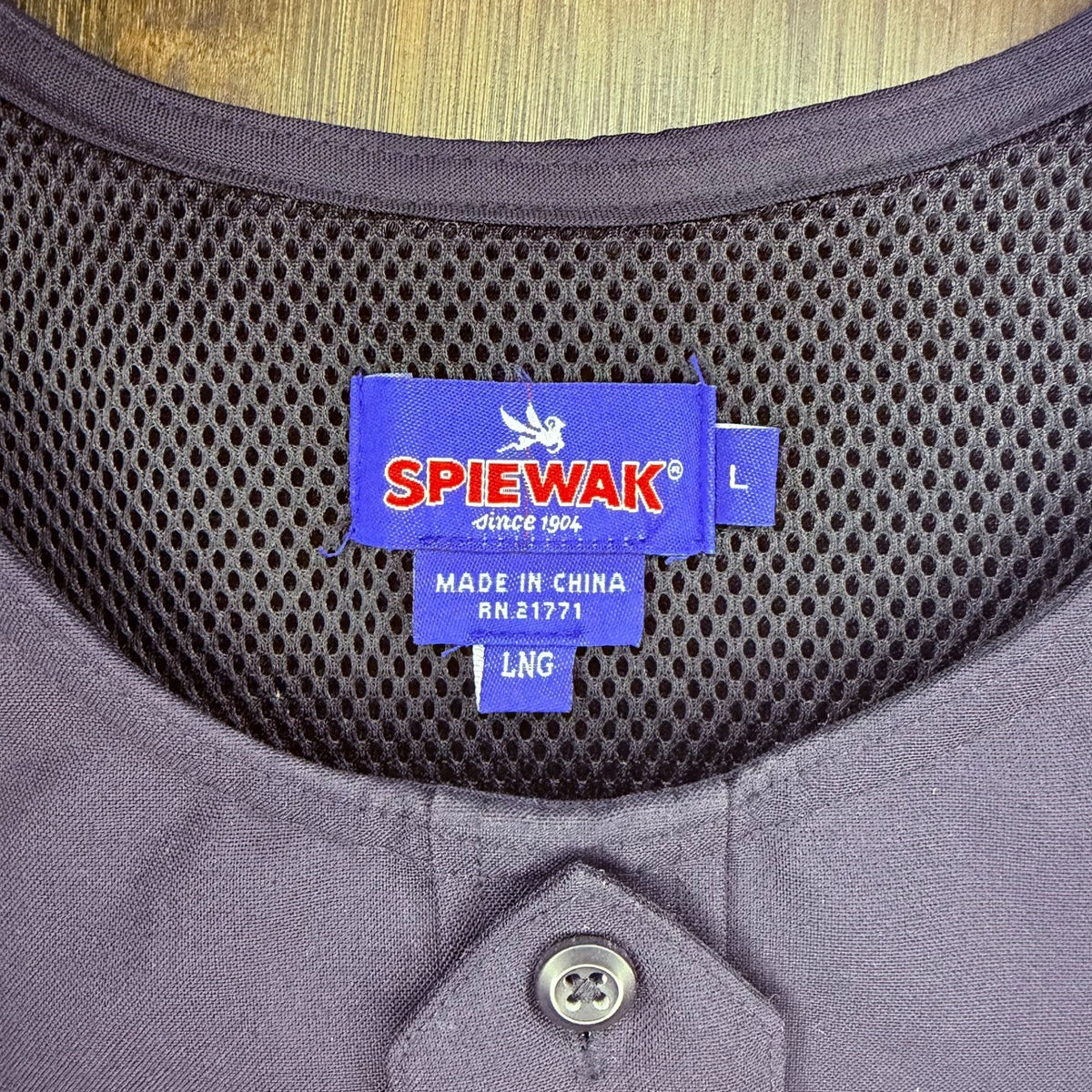 Spiewak Tactical Armor Carrier Vest Size Large Long Dark Navy Carrier Only